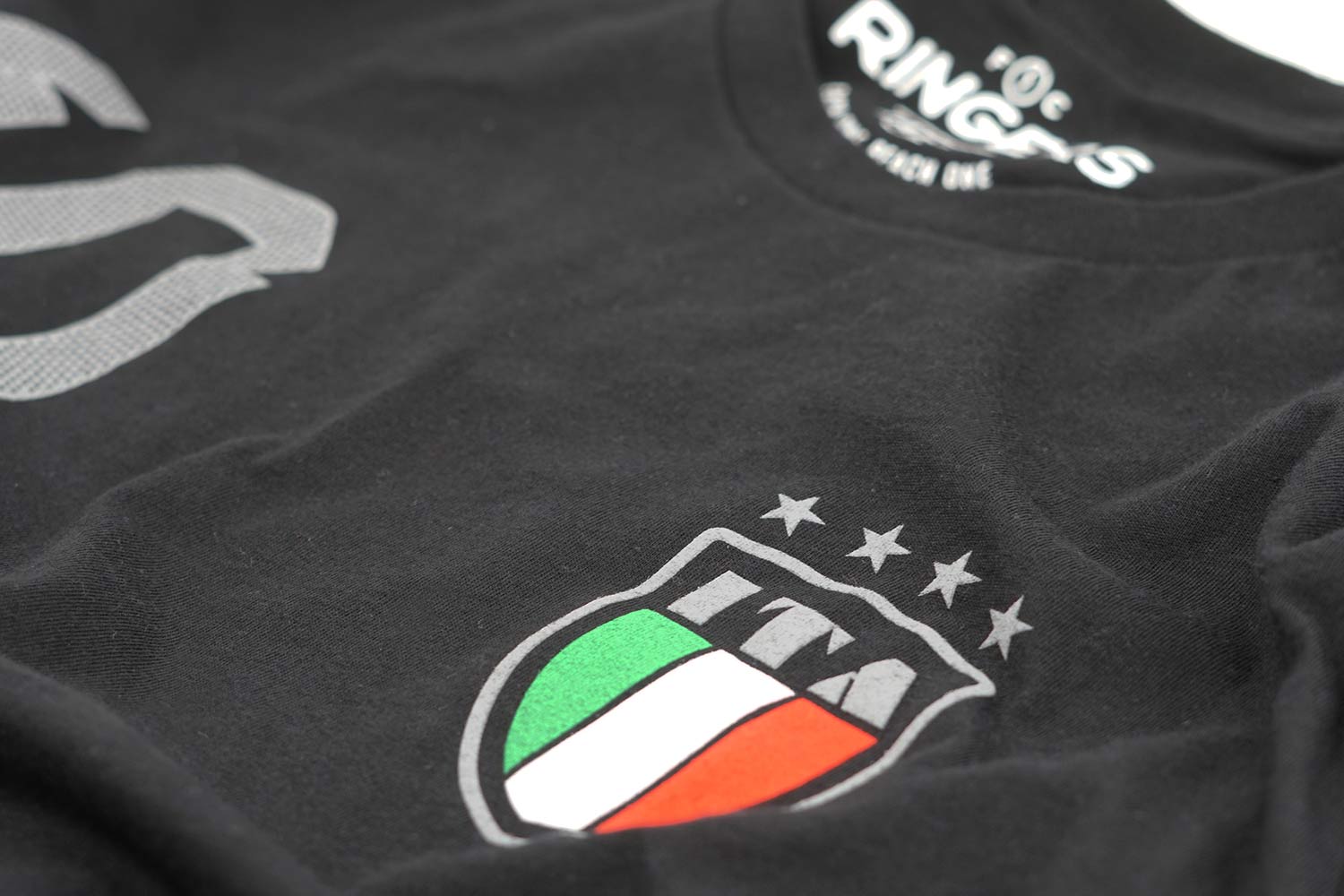 Italia Friendly Tee - Black