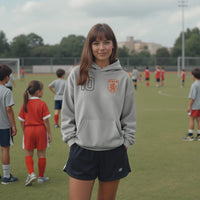 World Stitched Softech™ Hoodie - Netherlands on Gray