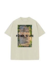 Unisex Graphic Tee - Favela on Cream
