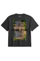 Women's Graphic Soft Tee - Favela on Black