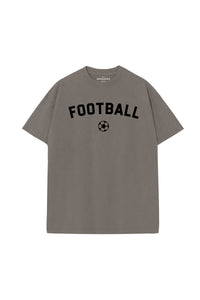 Unisex Graphic Tee - Football on Concrete