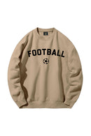 Women's Graphic Crew - Football on Brown