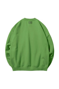 Women's Graphic Crew - Football on Green