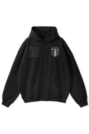 World Stitched Softech™ Hoodie - France on Black