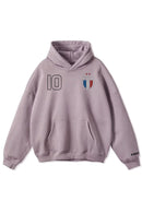 World Stitched Softech™ Hoodie - France on Purple