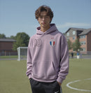 World Stitched Softech™ Hoodie - France on Purple