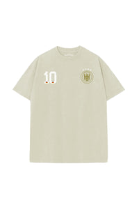 International Badge Tee - Germany on Cream