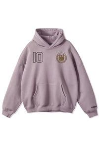 World Stitched Softech™ Hoodie - Germany on Purple