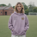 World Stitched Softech™ Hoodie - Germany on Purple