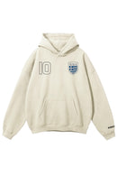 World Stitched Softech™ Hoodie - Greece on Cream
