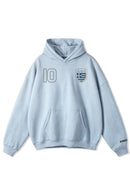 World Stitched Softech™ Hoodie - Greece on Sky