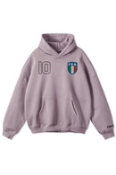 World Stitched Softech™ Hoodie - Italy on Purple