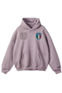 World Stitched Softech™ Hoodie - Italy on Purple