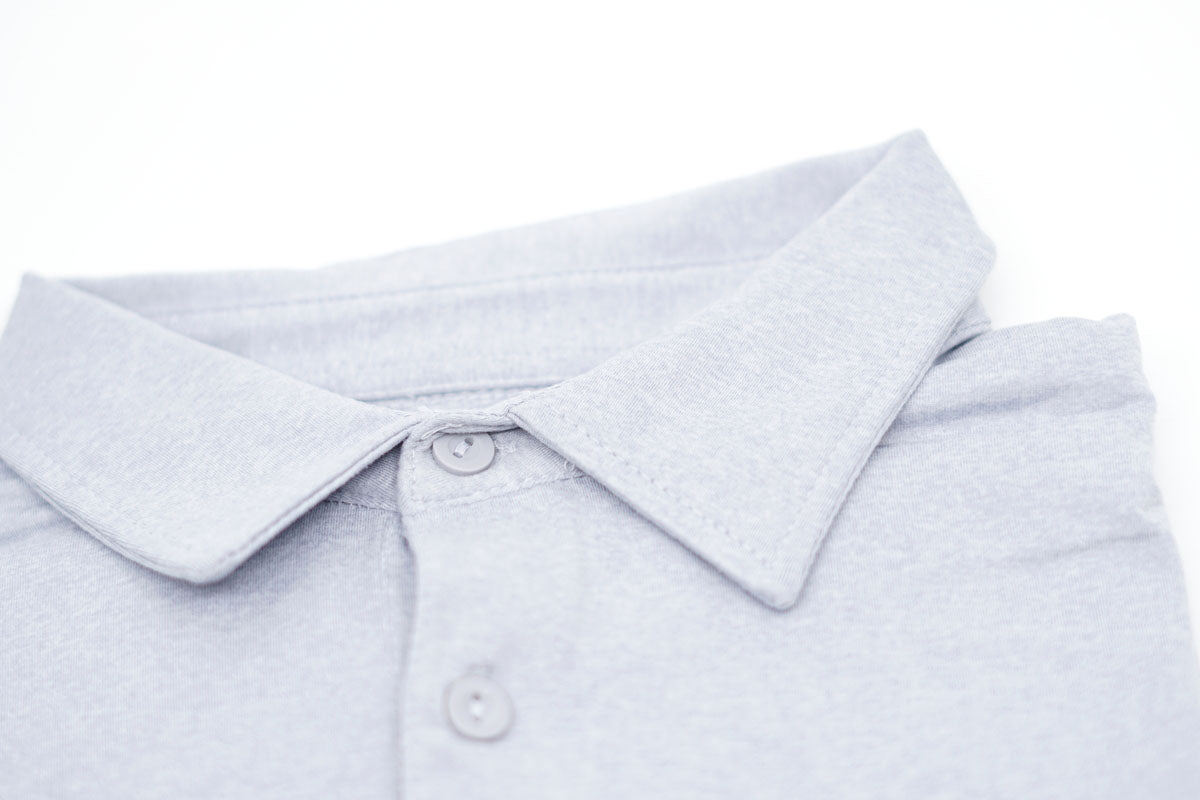 Men's Pitchside Lux Polo - Ash