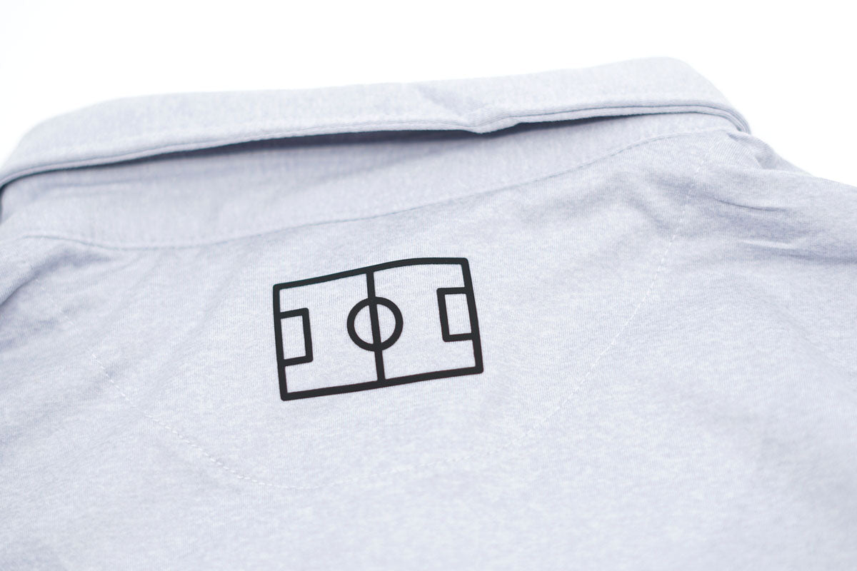 Men's Pitchside Lux Polo - Ash