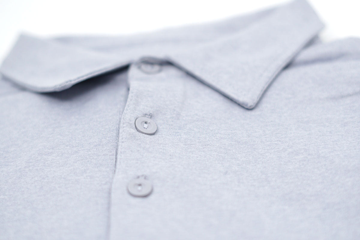 Men's Pitchside Lux Polo - Ash