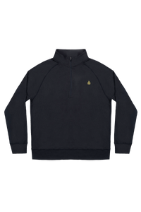 Men's Pitchside Lux™ Quarter Zip - Black