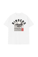Unisex Graphic Tee - Red Card on White