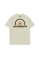 Unisex Graphic Tee - Saturdays on Cream