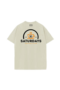 Unisex Graphic Tee - Saturdays on Cream