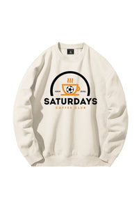 Women's Graphic Crew - Saturdays on Cream