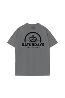 Unisex Graphic Tee - Saturdays on Gray