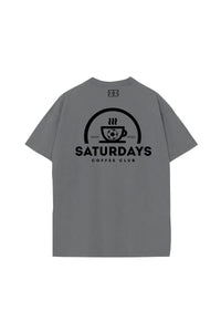 Unisex Graphic Tee - Saturdays on Gray