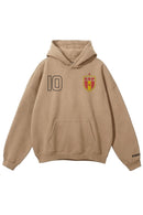 World Stitched Softech™ Hoodie - Spain on Brown