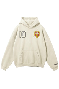 World Stitched Softech™ Hoodie - Spain on Cream