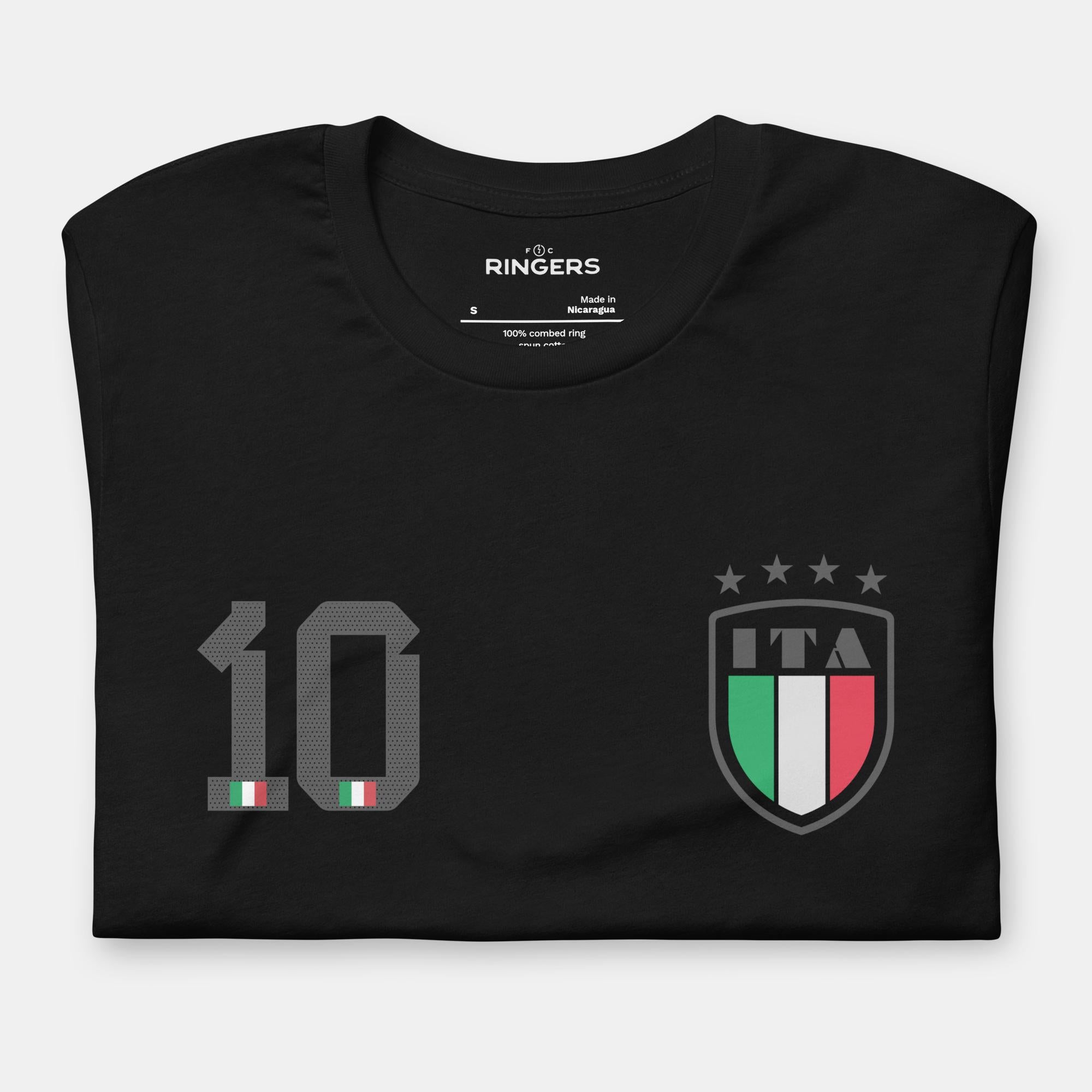 Italia Friendly Tee - Black